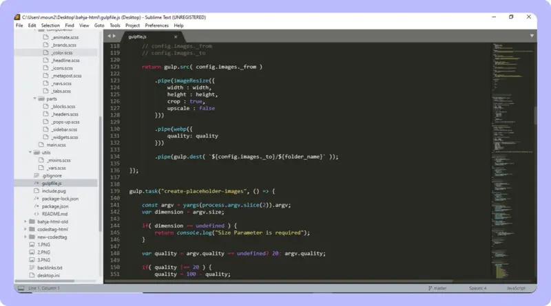 Sublime Text Editor