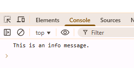 how to print in JavaScript console