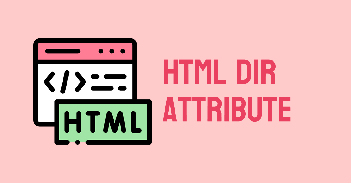 html dir attribute