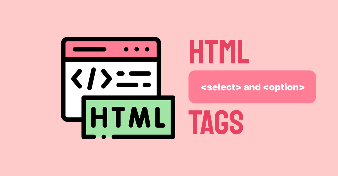 html select and option tags
