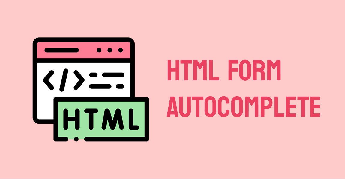 html form autocomplete