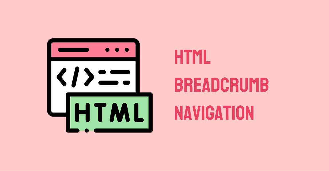 html breadcrumb navigation